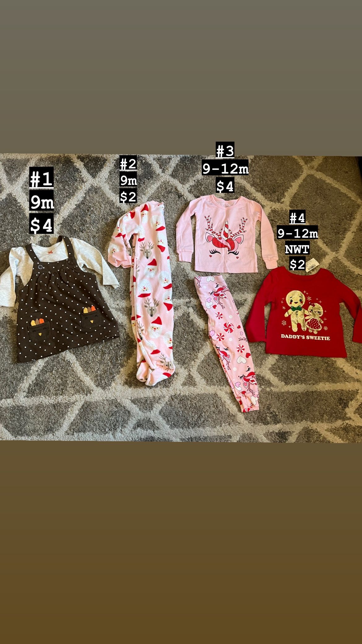 Holiday Baby Clothes