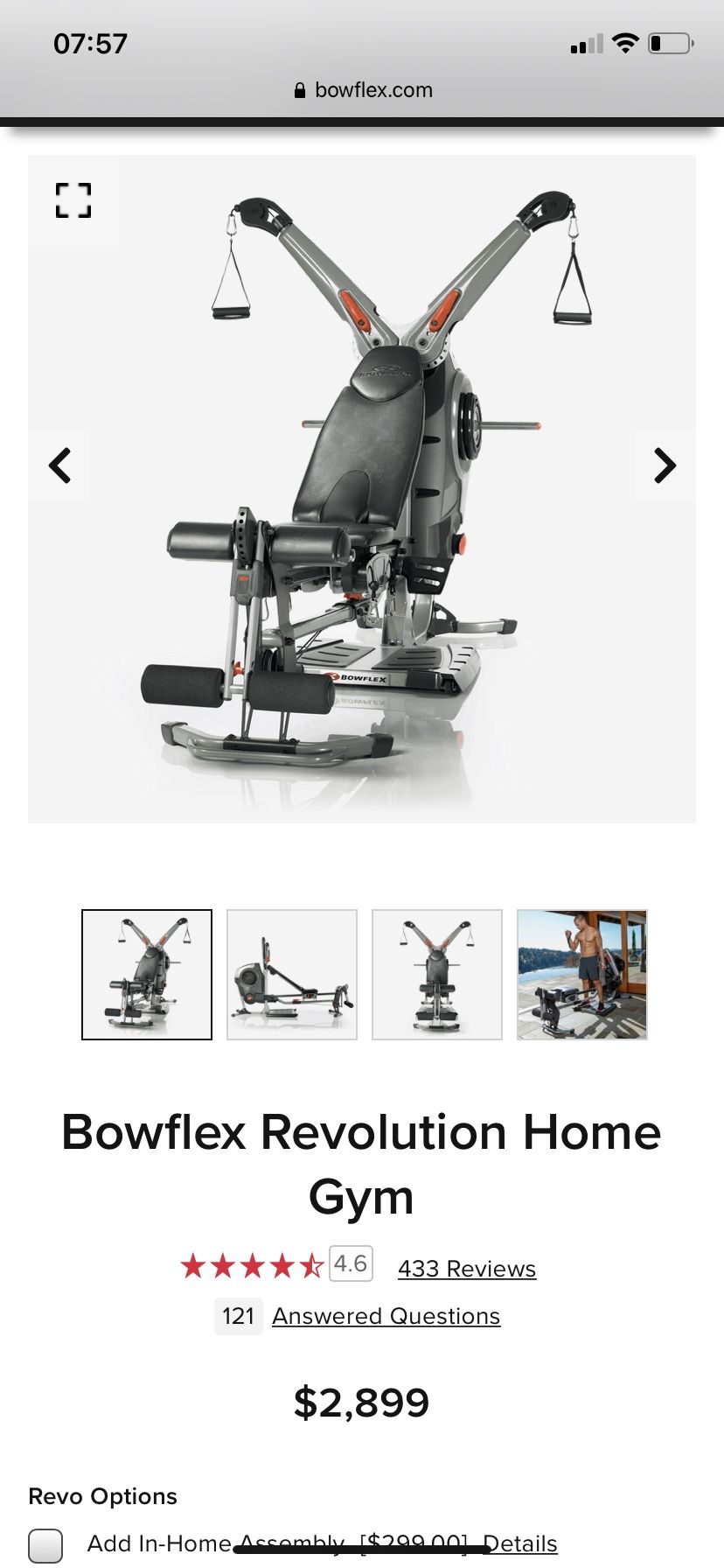 Bowflex Revolution
