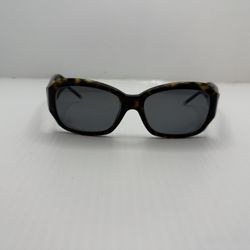 DKNY Oversized Tortoise Oval Wrap Glasses Frames
