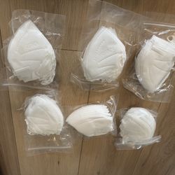 box of white masks 