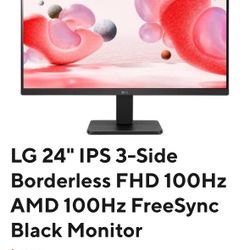 monitor Lg 100hz brand new sealed