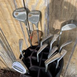 Golf Clubs And Bag By Tourtrec