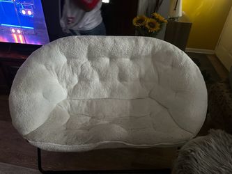 Foldable double seat couch