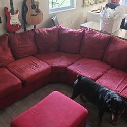 L-sectional sofa w/ optional ottoman