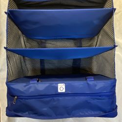 Portable Travel Storage Bag Hook Hanging Organizer Wardrobe Clothes Storage Rack