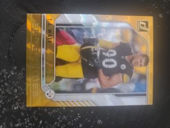Tj Watt Elite Series Donruss Sports Card!