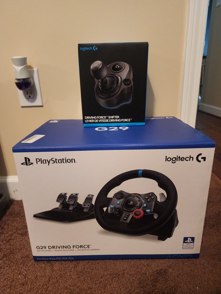 Logitech G29 Driving Force Wheel & Shifter