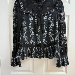 Erdem x H&M Victorian Style Top, RARE, NWT, SIZE 2