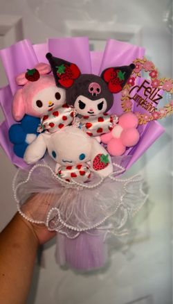 Mini Kuromi and Friends Bouquet 💐 Birthday Gift, Graduation Gift💐