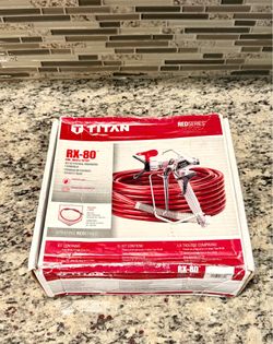 Titan Red Series RX-80 Spray Gun Kit (contact info removed)