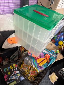Storage bin $5