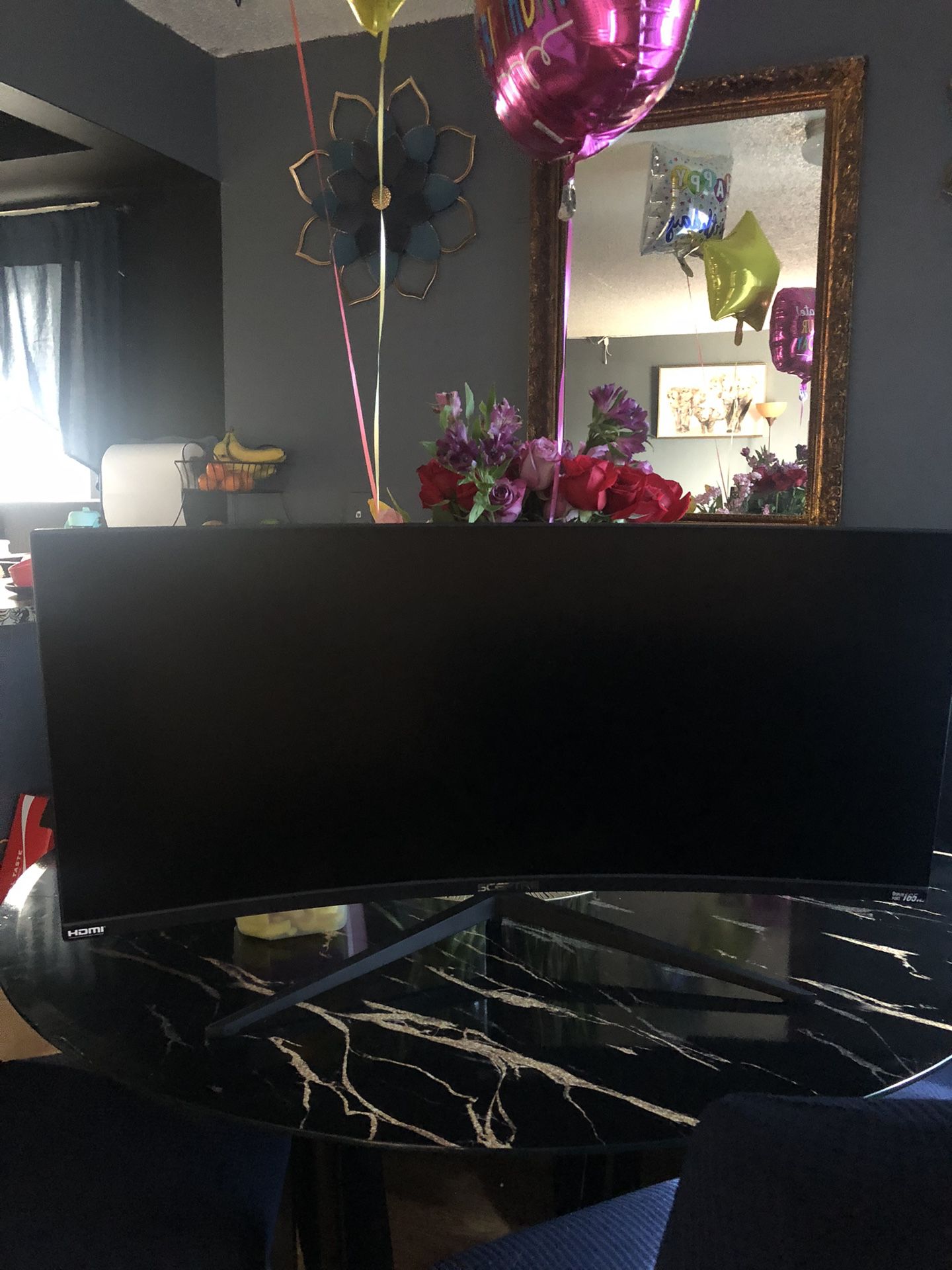 Sceptre 34-Inch Curved Ultrawide WQHD Monitor 3440 x 1440 R1500 up to 165Hz DisplayPort x2 99% sRGB 1ms Picture by Picture, Machine Black 2023