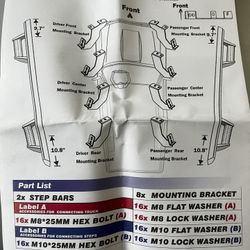 Running Boards For Toyota Tundra  Crew Max 2022+