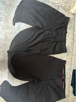 Black men’s dress slacks 34x32