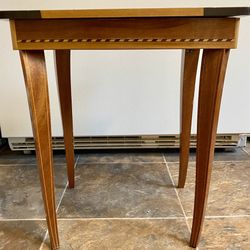 Vintage Italian Music Box Table 