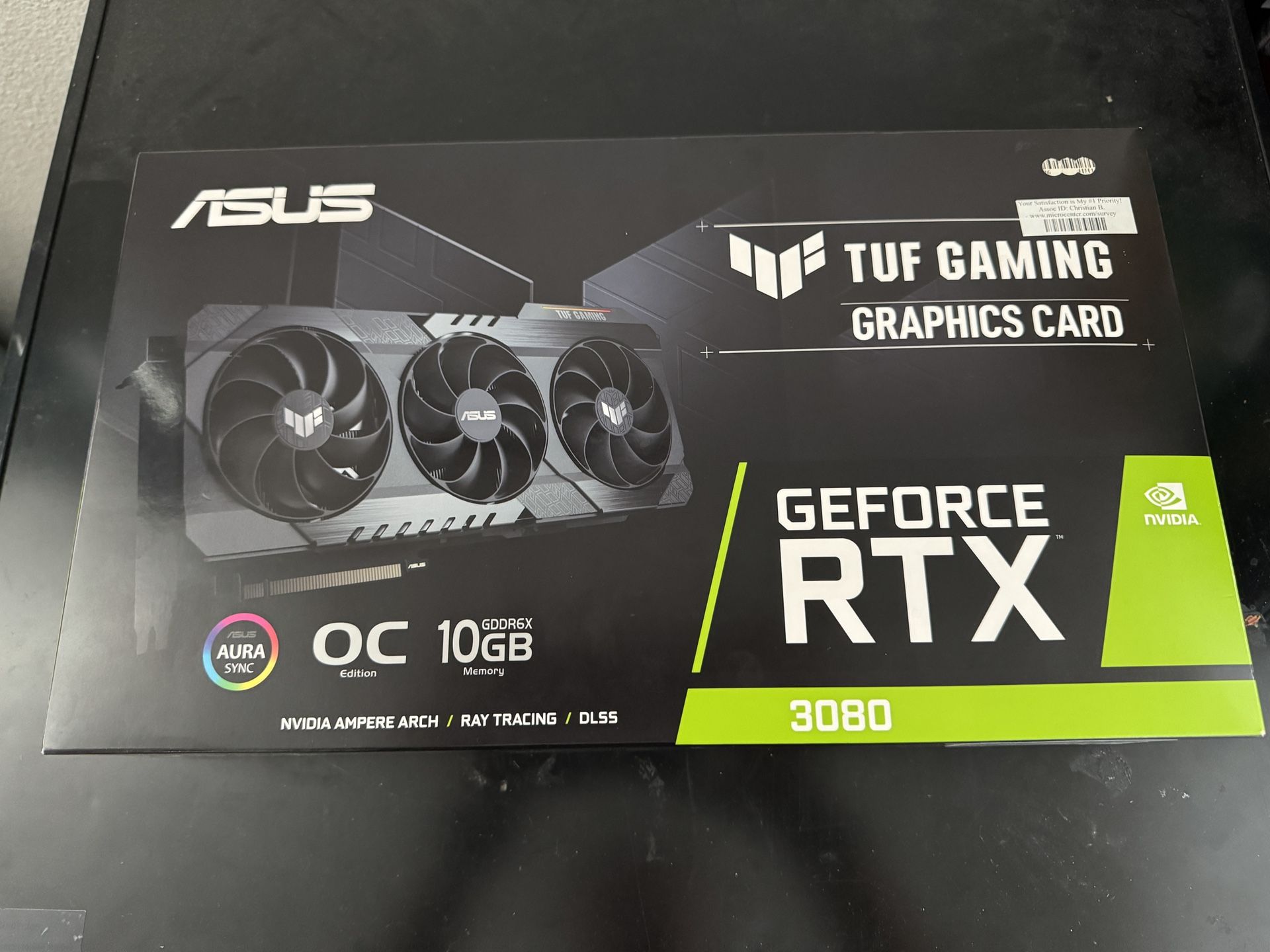 ASUS TUF Gaming NVIDIA GeForce RTX 3080 Graphics Card GPU