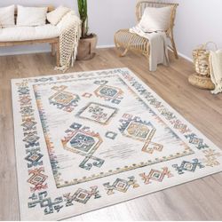 NEW PACO HOME AREA RUG  6 X 9 BOHO PATTERN.
