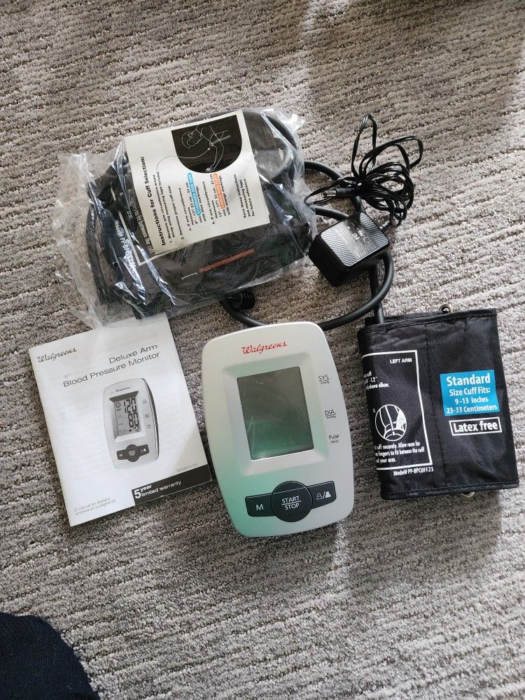 Blood pressure Monitor Brand New. Near Used 