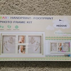 Baby Handprint, Footprint Photo Frame Kit Mold NEW