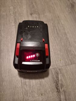 Milwaukee battery 6.0