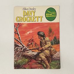 Vintage 1977 Davy Crockett Comic Book Illustrated Classics 1st First Printing