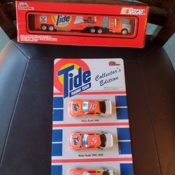 Tide Up.  Tide Hauler With Three Tide Collection Edition Cars. See Below