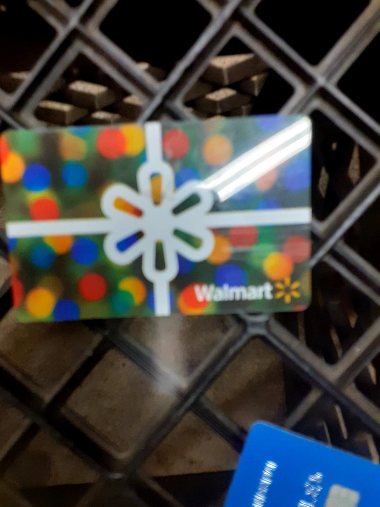 Walmart card