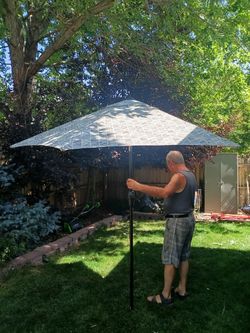 Patio Sun Umbrella 86" Tall no Stand