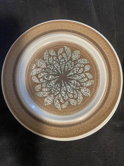 1970 Franciscan Dinnerware Nut Tree 10.5 Inch Plates