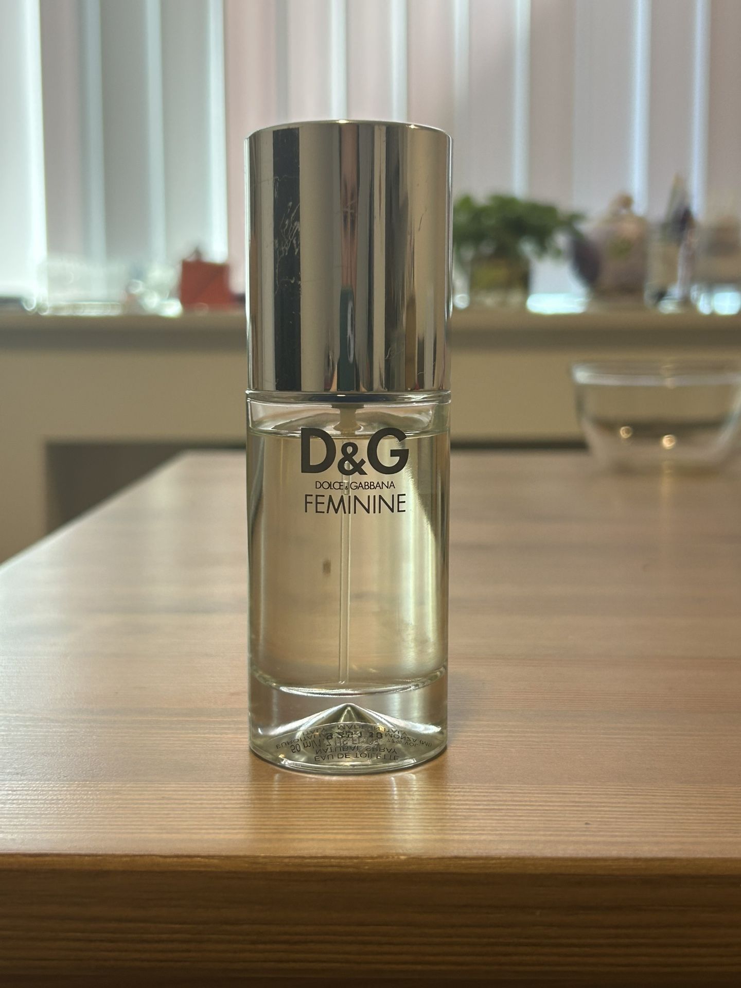 Collectible D&G Feminine Eau de Toilette .Used, See Photo for Amount