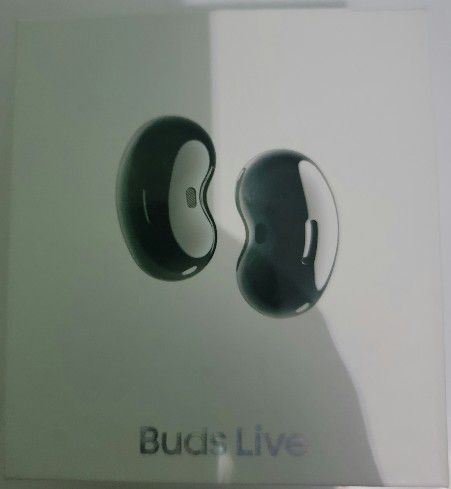 Samsung Galaxy Buds Live, Wireless Headphones with Active Noise Cancellation, Mystic Black