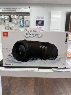 Jbl Xtreme 3 Bluetooth Speaker New - Pay $1 To Take It Home Today and pay the rest later.