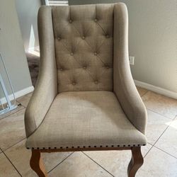 Beige Arm Chair
