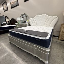 4 PC KING BEDROOM SET 