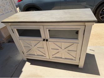 Dresser and matching TV stand