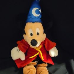 Wizard Mickey Mouse Plush Fantasia Disney