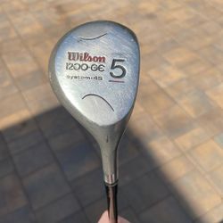 Wilson 1200 System-45 5 Wood / RH / Regular Steel ~41.5"