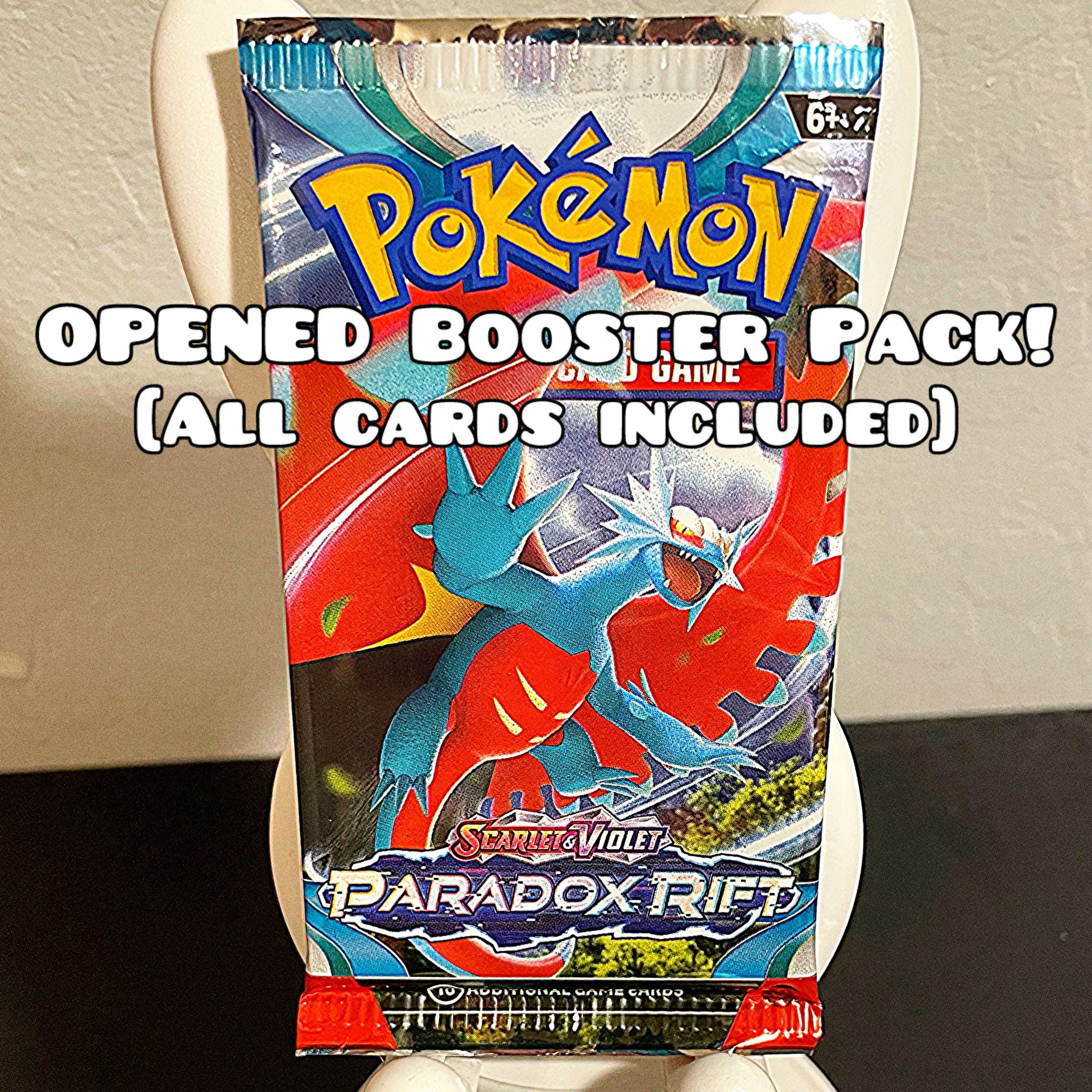 Pokémon Cards | Temporal Forced OPENED Booster Pack — ALL CARDS INCLUDED !!