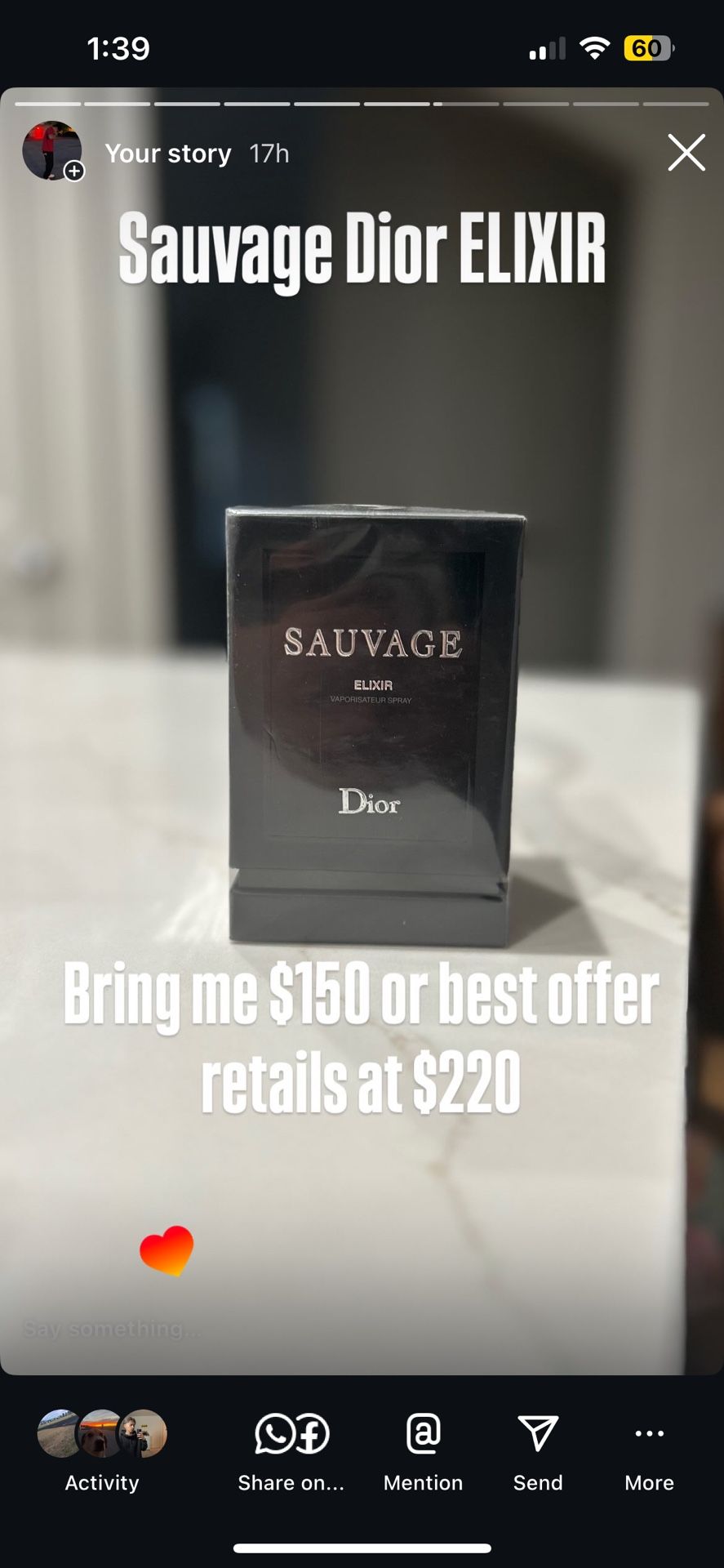Sauvage Elixir 