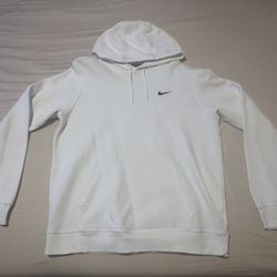 White Nike Hoodie
