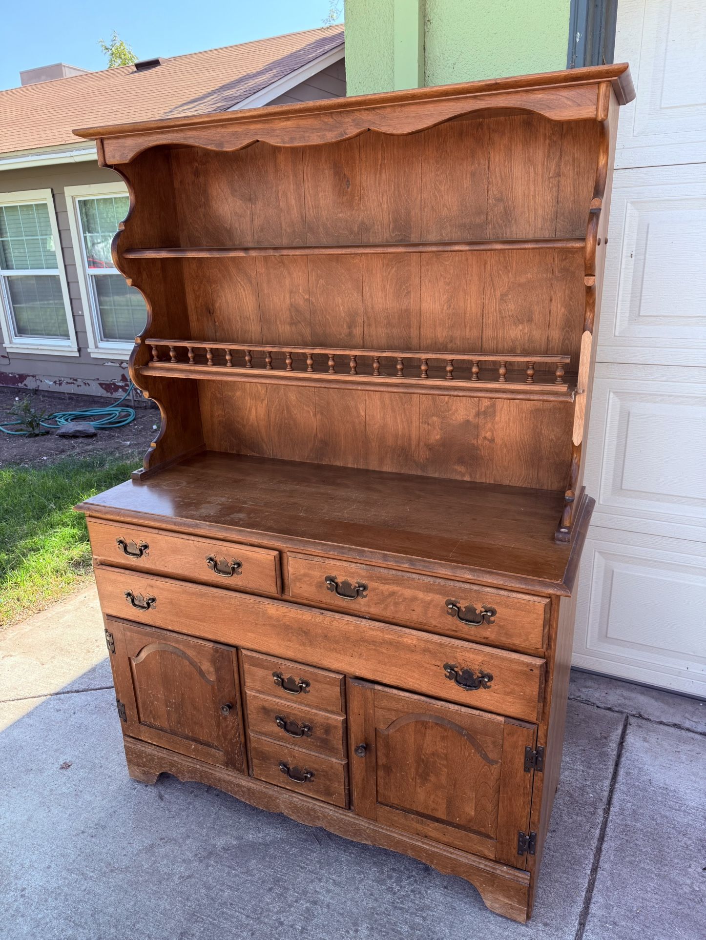Wood Kitchen Hutch / Cabinet $70 Obo