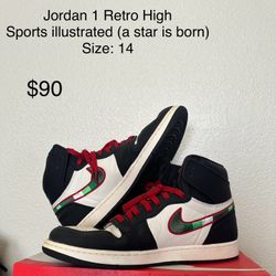 Jordan 1 Retro High Sports Illustrated (a Star Is Born)