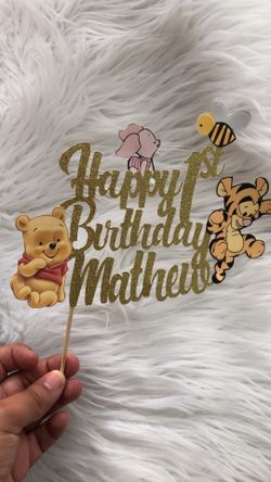 Pooh cake Topper