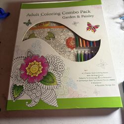 Adult Coloring Book Like New 