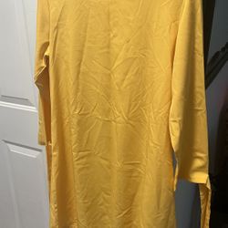 Yellow Shift Dress