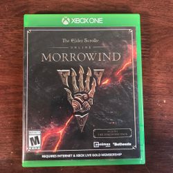 Morrowind XBox One 1 The Elder Scrolls Online Video Game
