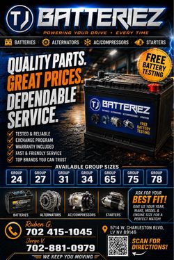 Refurbished batteries and more