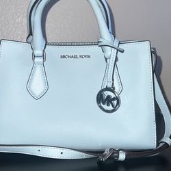 Light Blue Michael Kors Purse