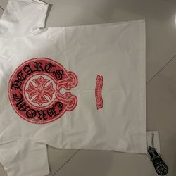 Pink Chrome hearts size m
