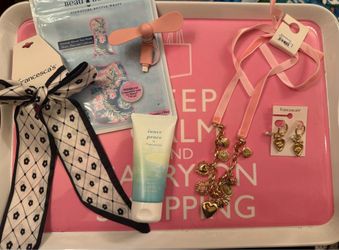 Francesca’s Collection Bundle! Earrings/Necklace/Hair scarf & More! ALL NEW!